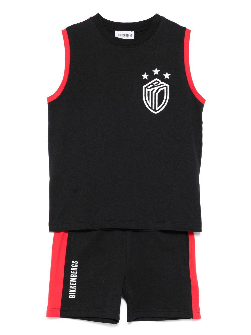set nero bambino BK3226 8000 BIKKEMBERGS 