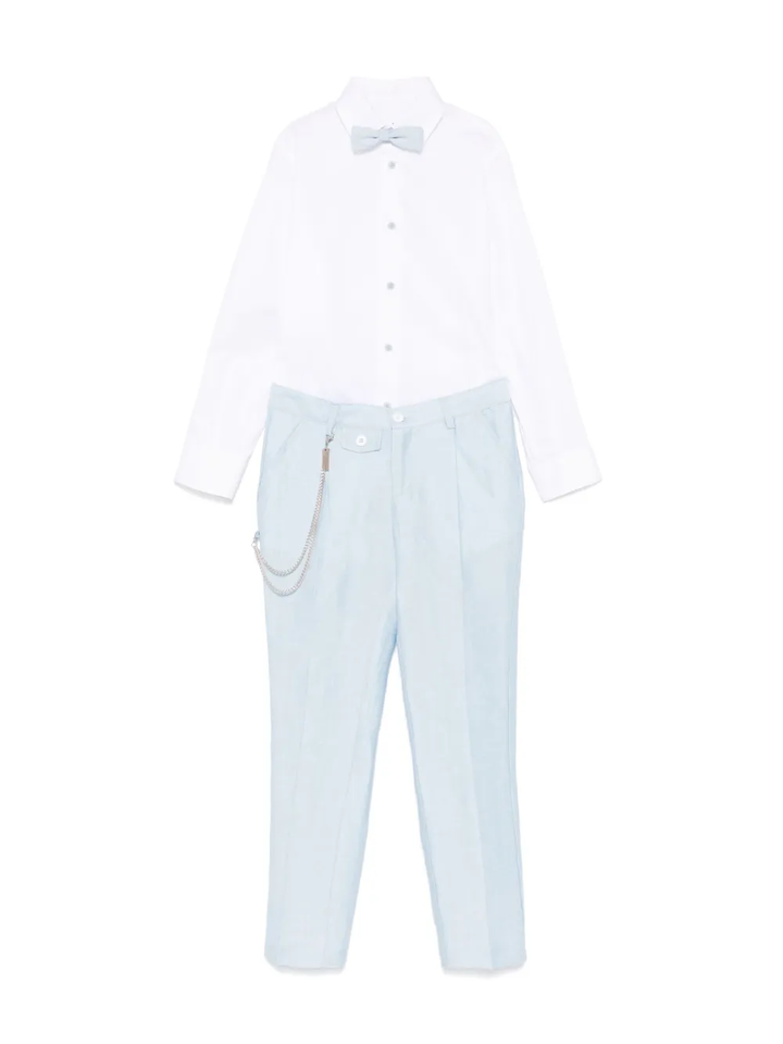 completo celeste bambino