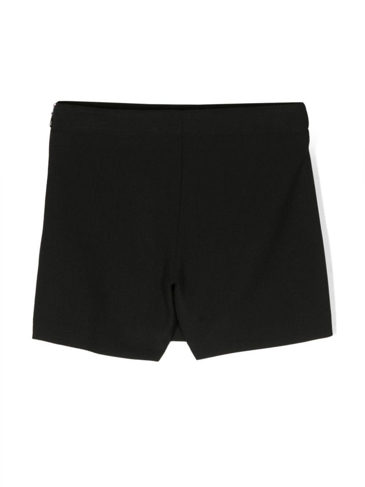 Shorts nero bambina