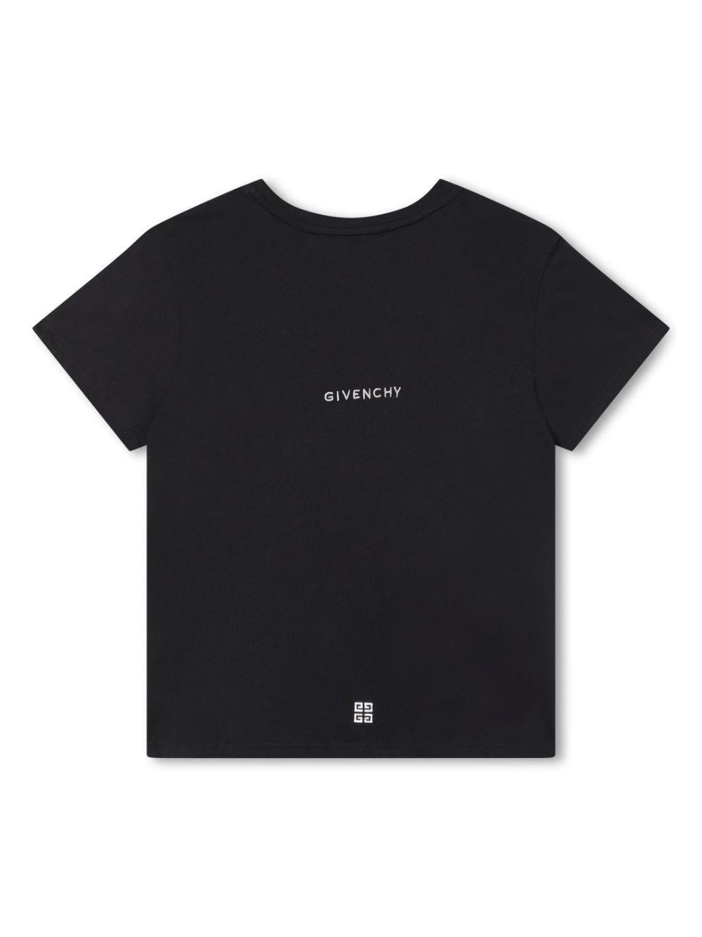 T-shirt nera bambina