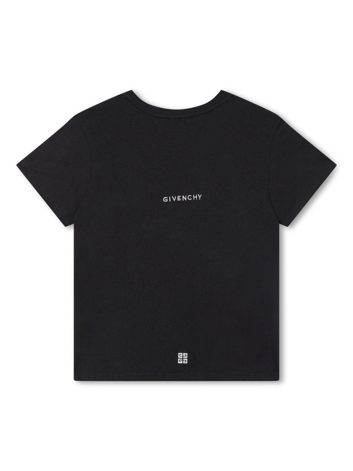T-shirt nera bambina