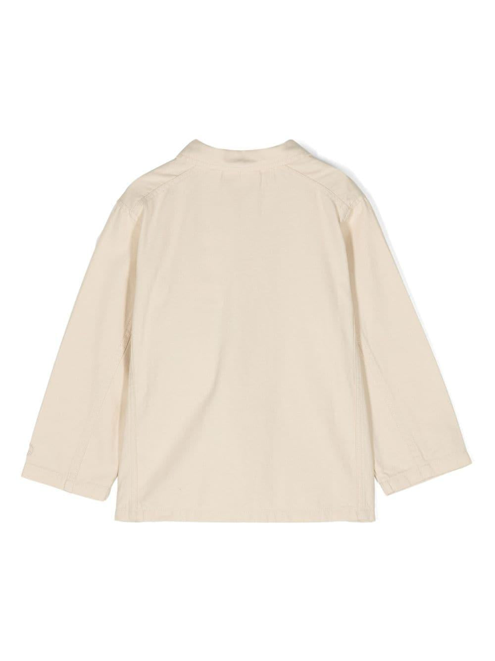 Giacca beige sabbia bambina