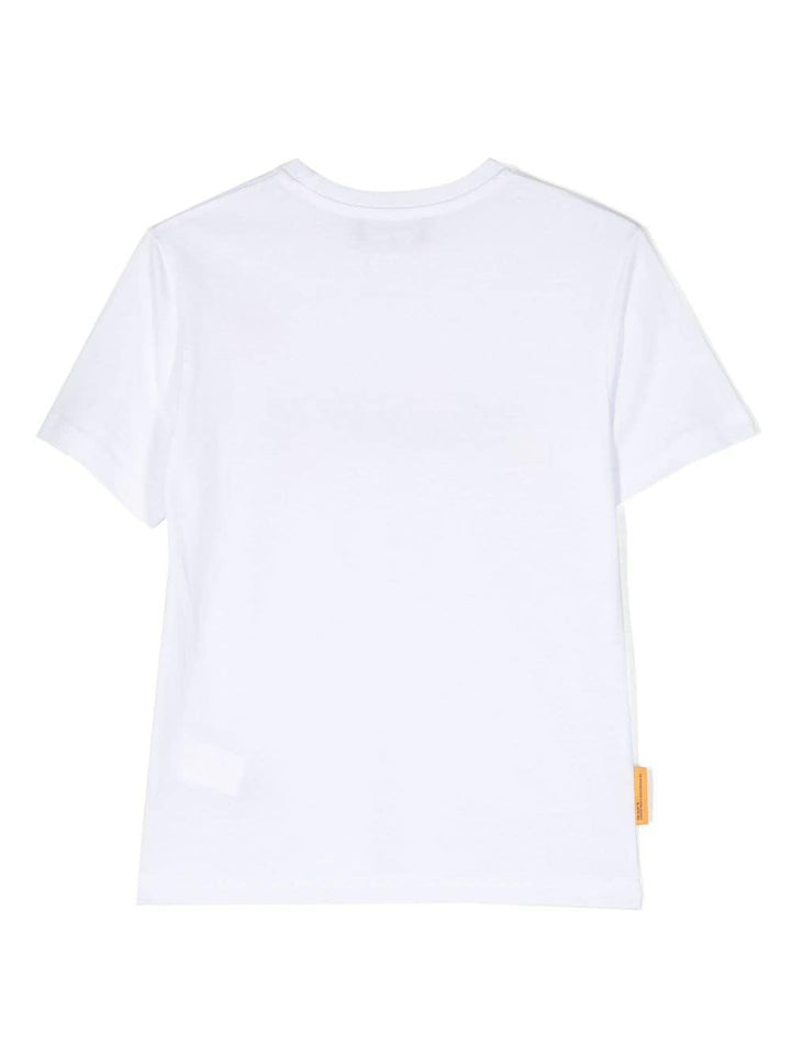 Maglia bianca,con stampa frontale