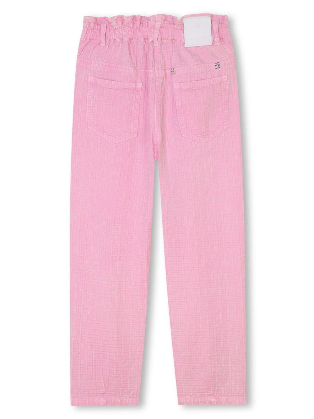 Pantaloni bambina rosa