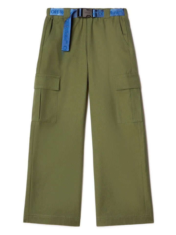 Pantaloni verde oliva bambino