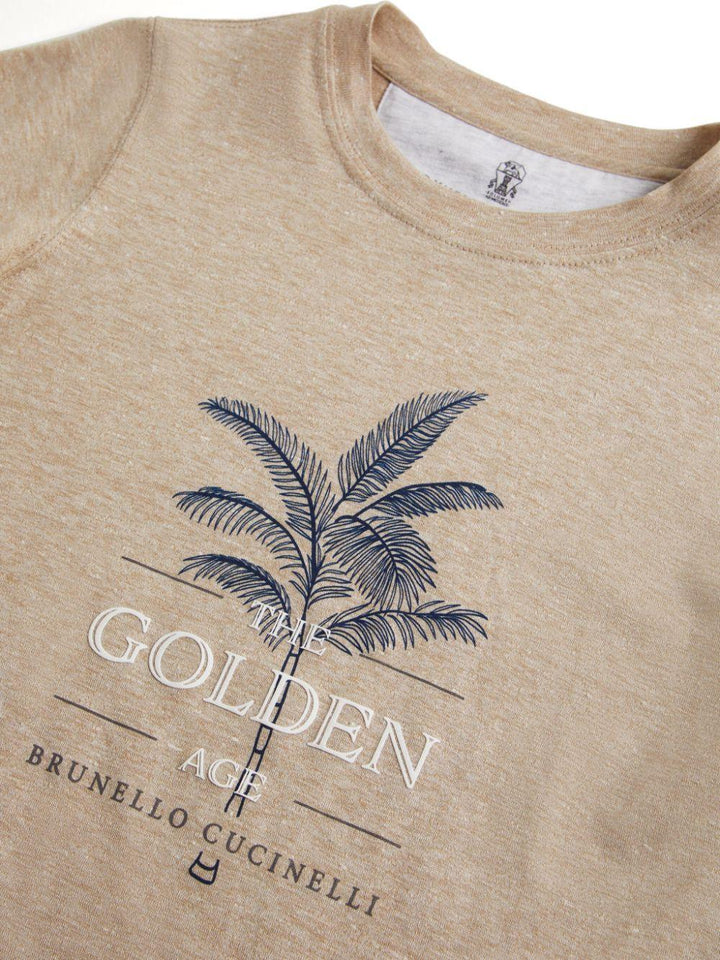 T-shirt sabbia bambino