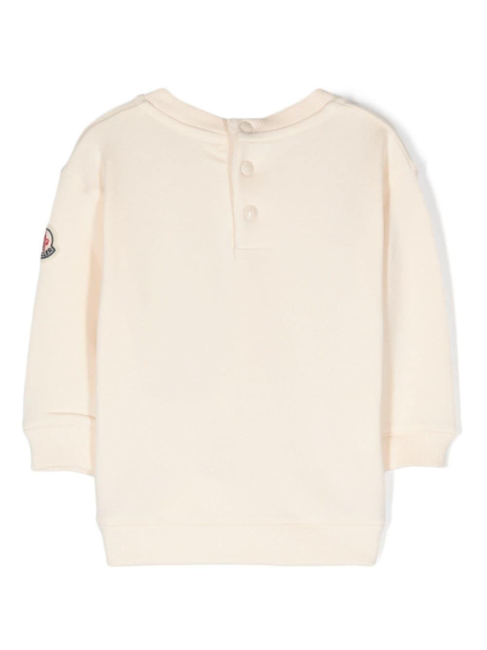 Felpa beige neonata