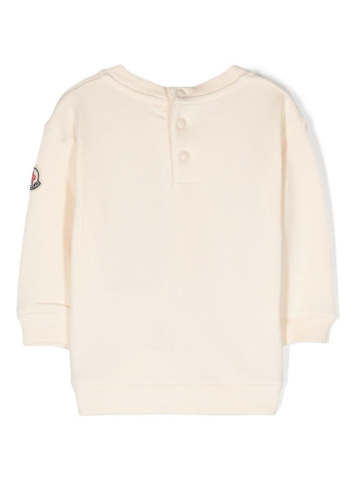 Felpa beige neonata