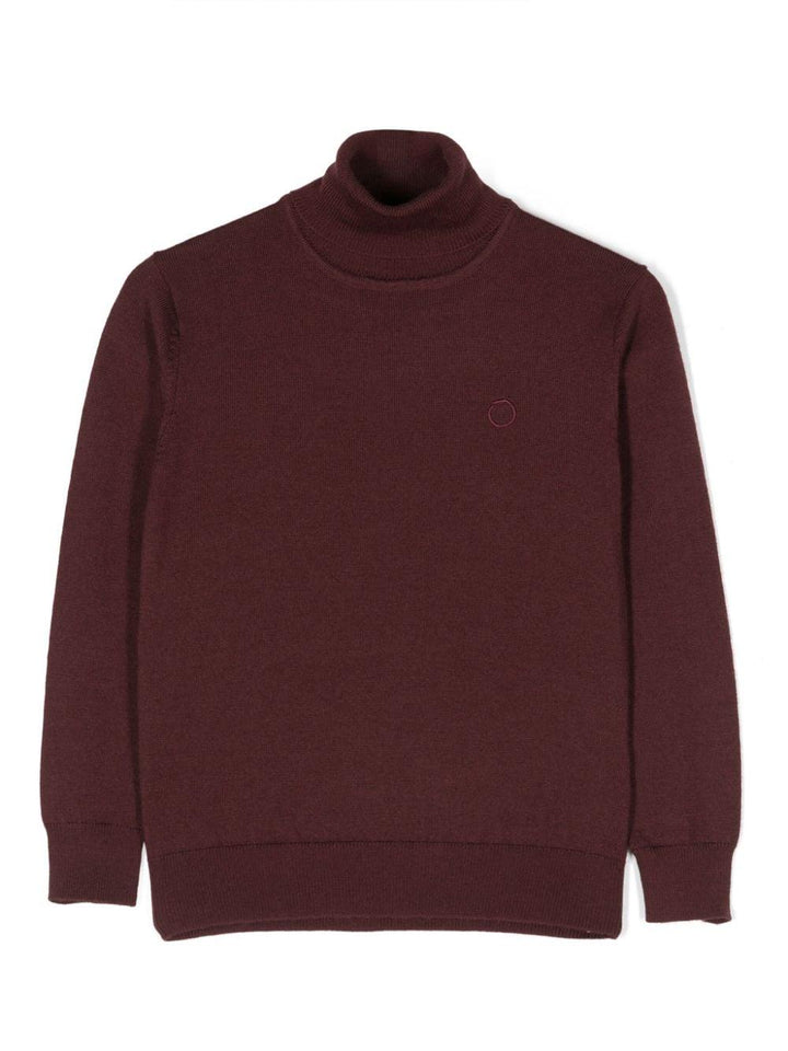 Maglione vinaccia bambino