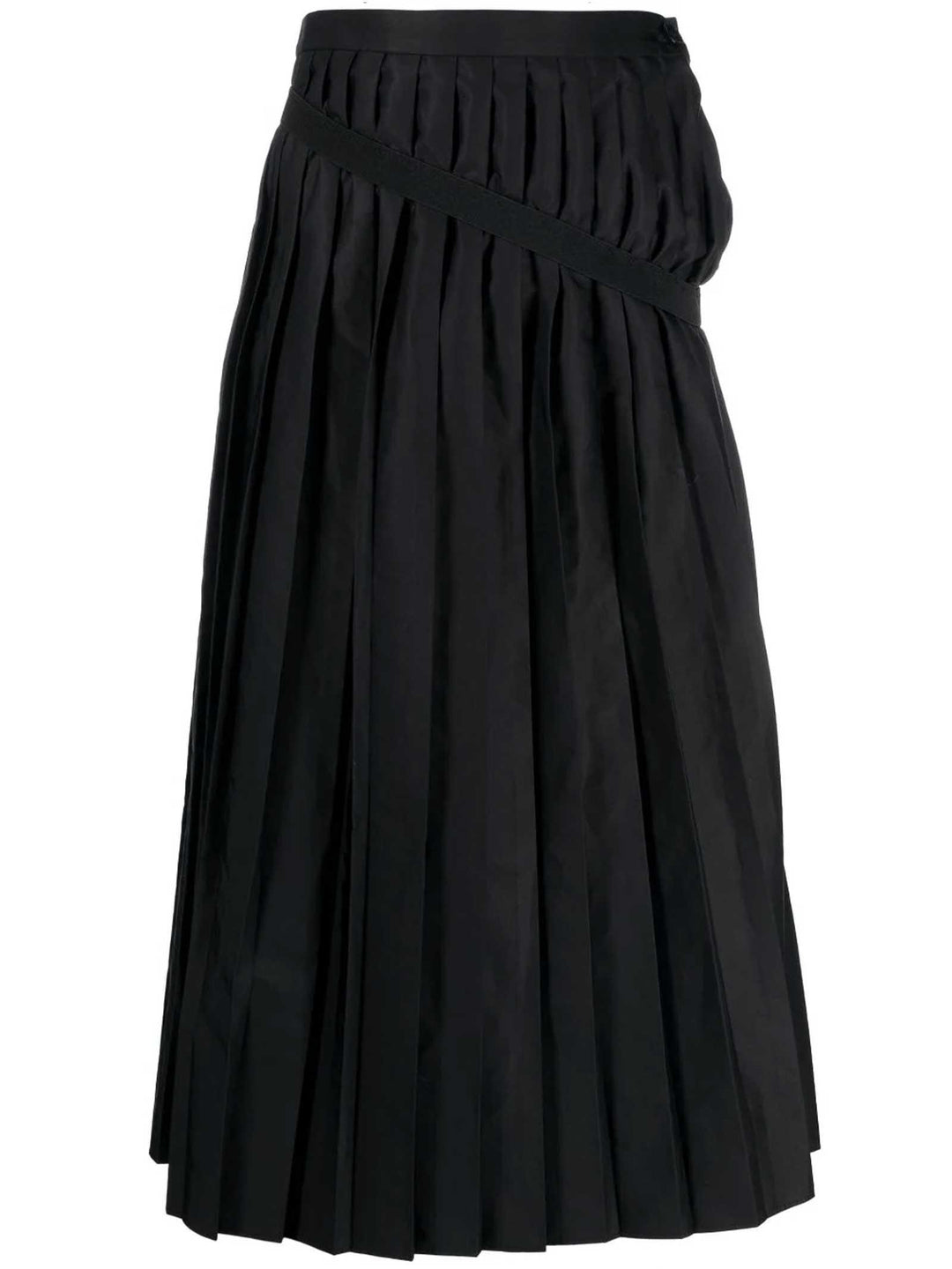 Gonna nera donna S52DD0015S54882 900 MM6 