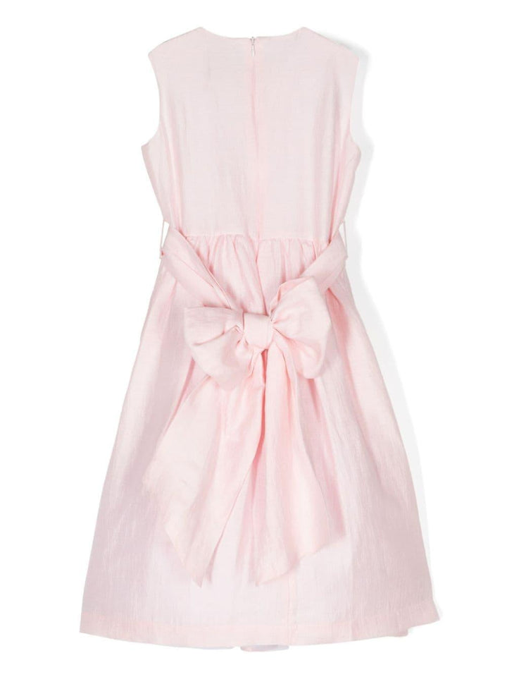 abito rosa bambina
