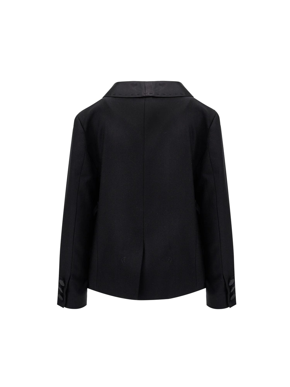 Blazer monopetto classico nero bambina 25B1052354 0050 Monnalisa kids 