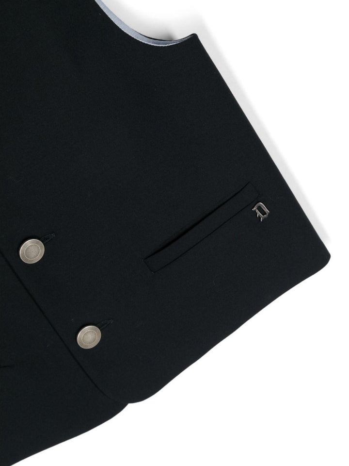 Gilet blu bambino