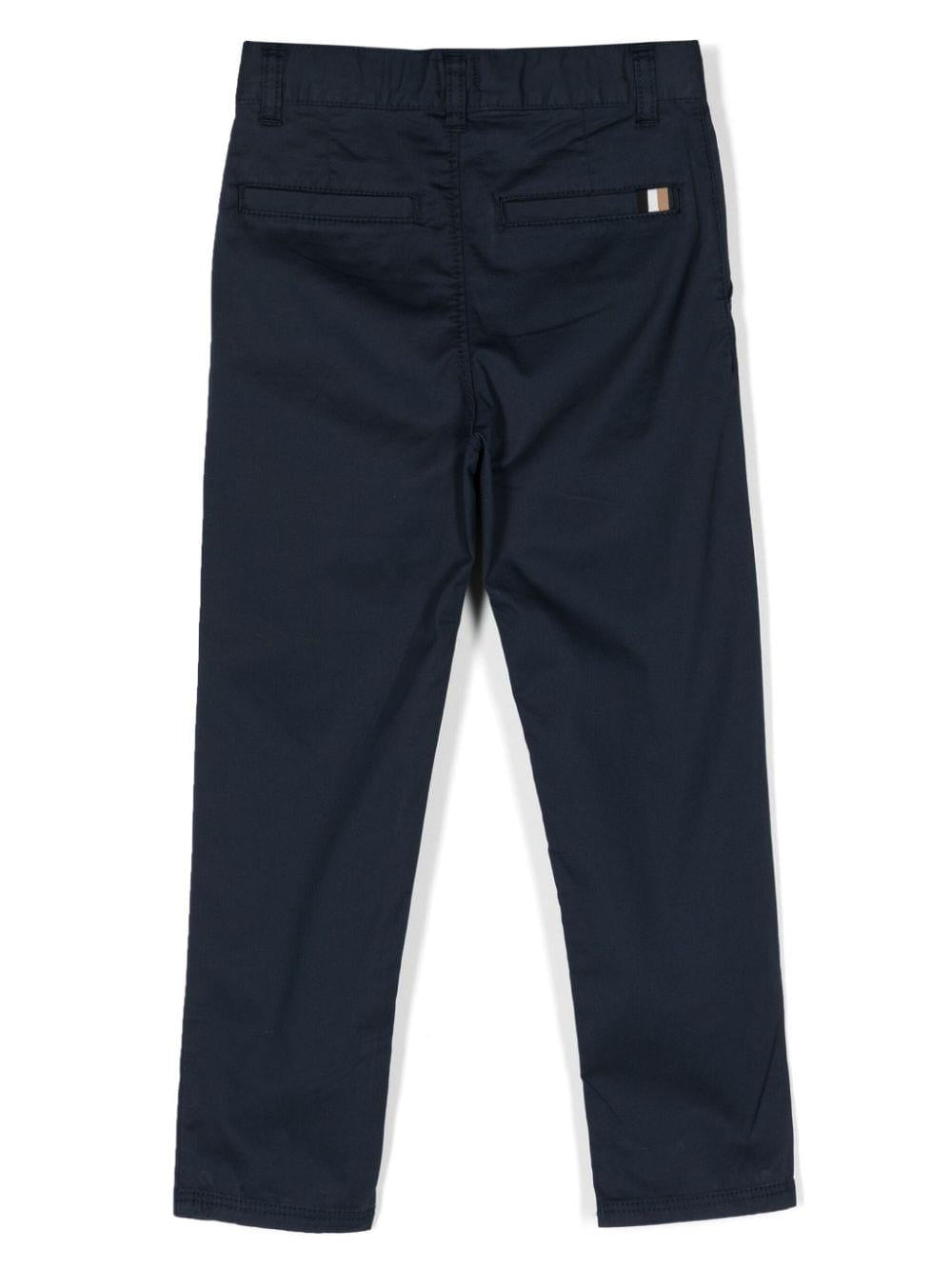Pantaloni bambino blu navy