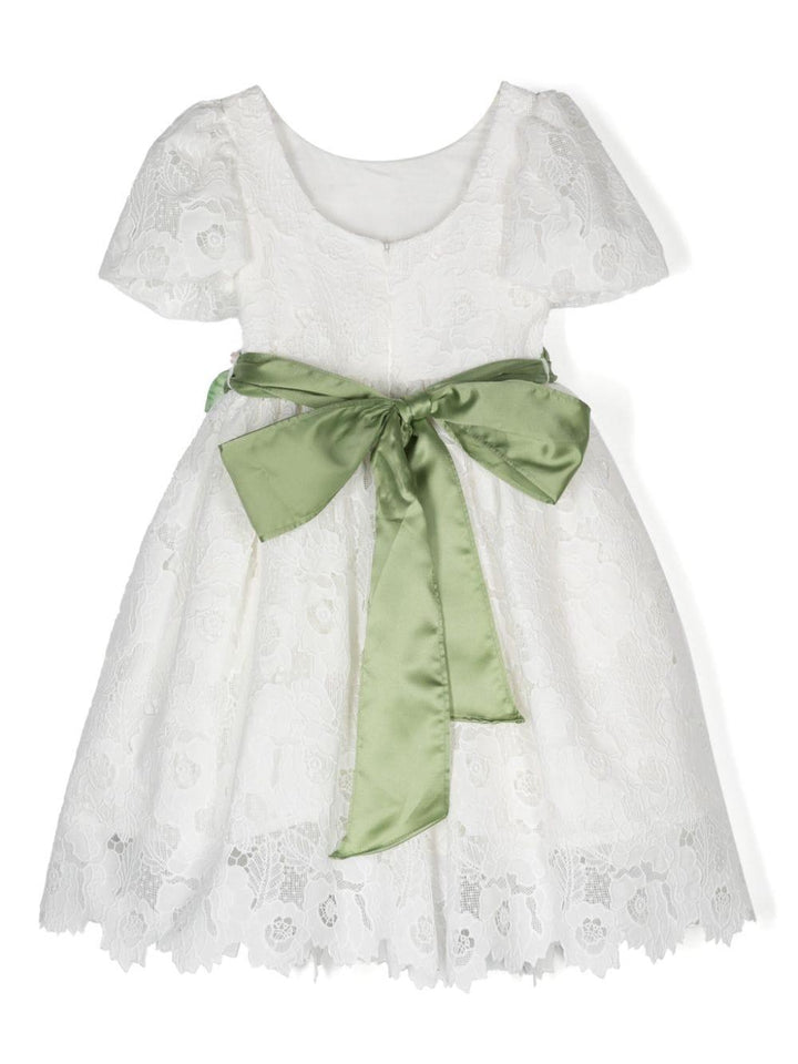 Abito bianco avorio bambina