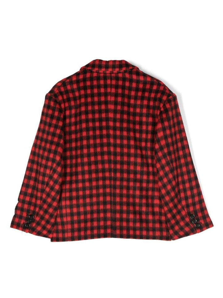 Giacca rossa bambina