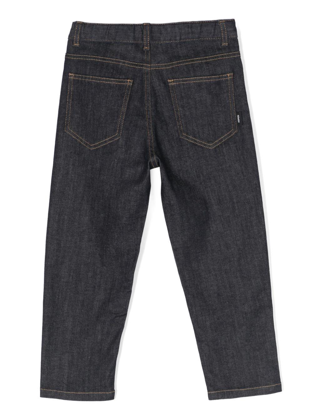 Pantaloni jeans blu notte bambino