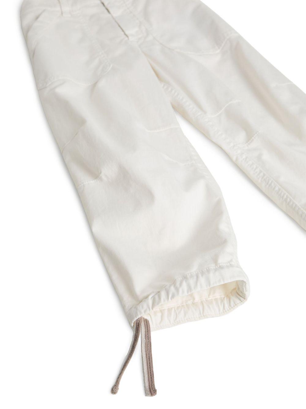 pantaloni bianchi bambino