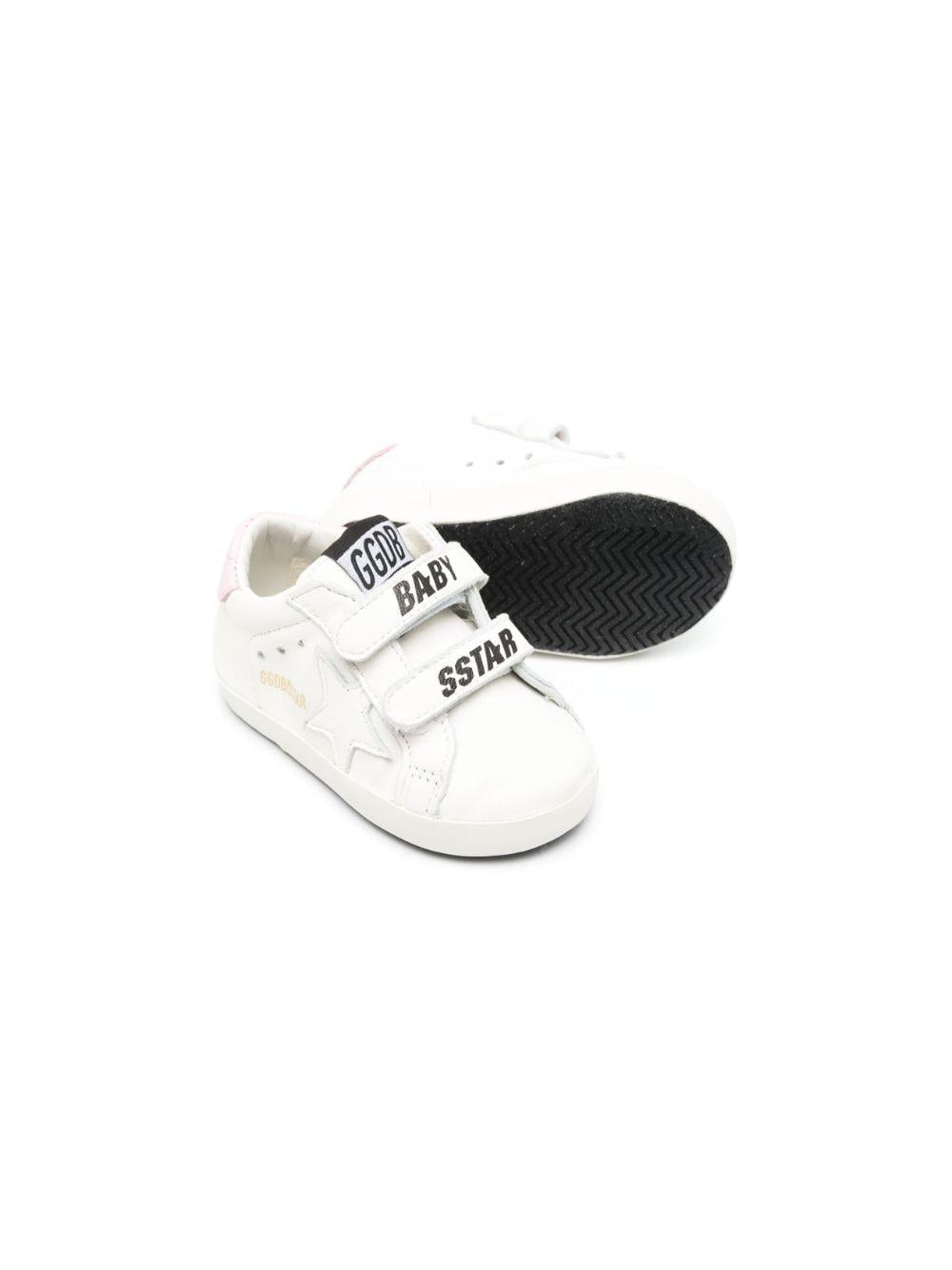 Sneakers bianche neonata