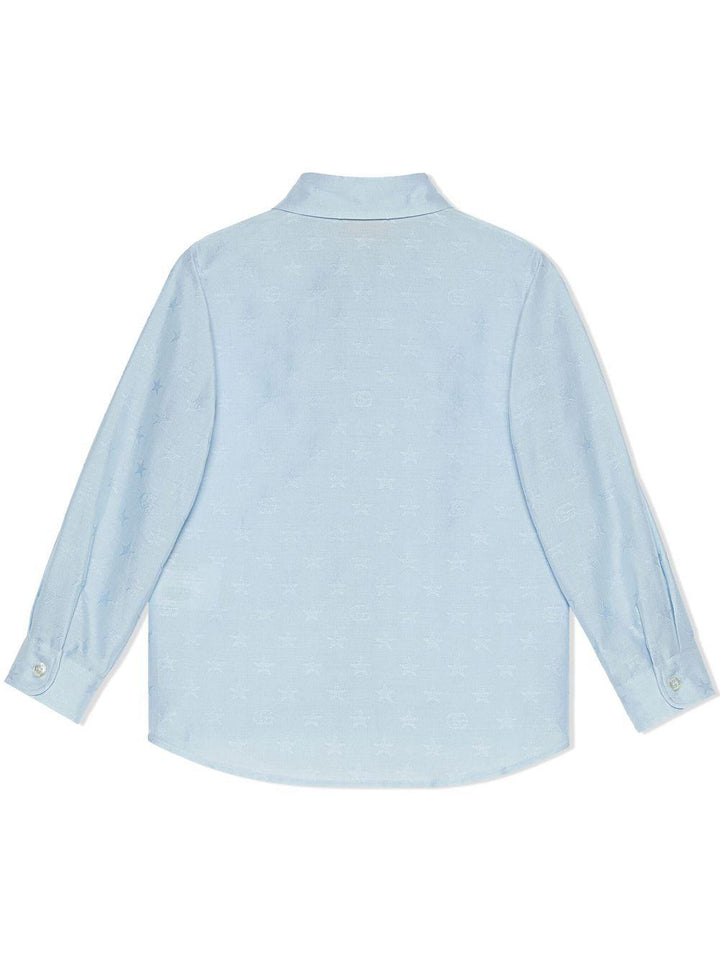 Camicia azzurra bambino