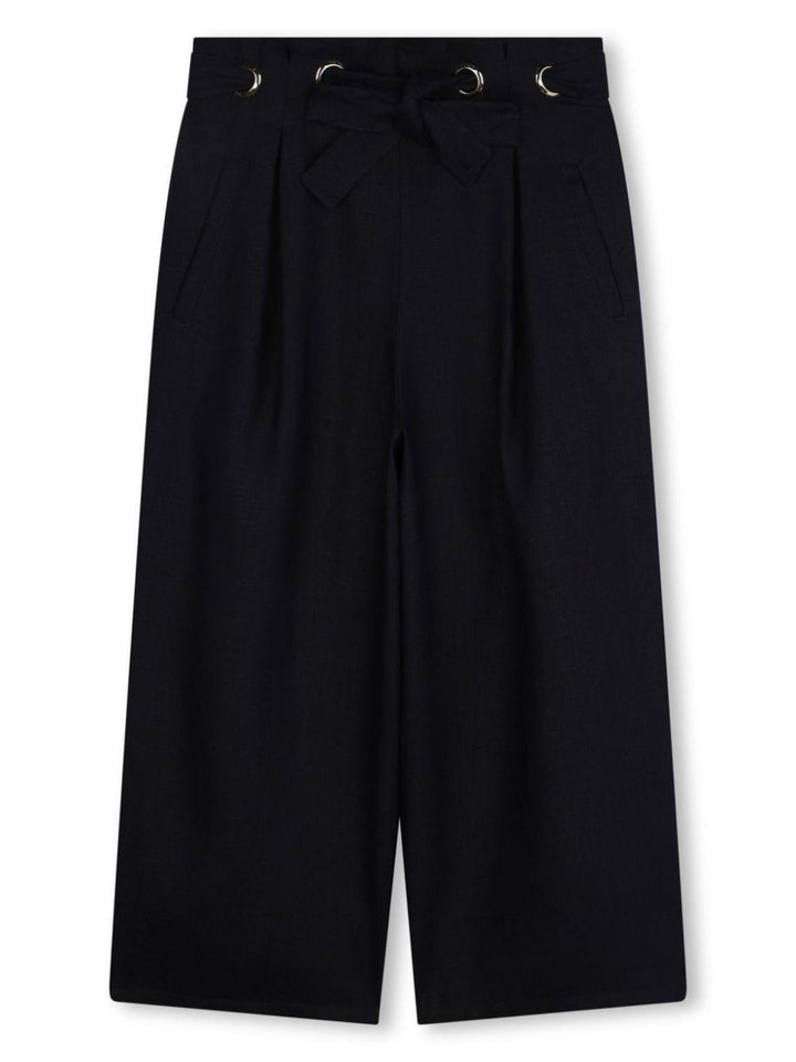 Pantaloni blu bambina