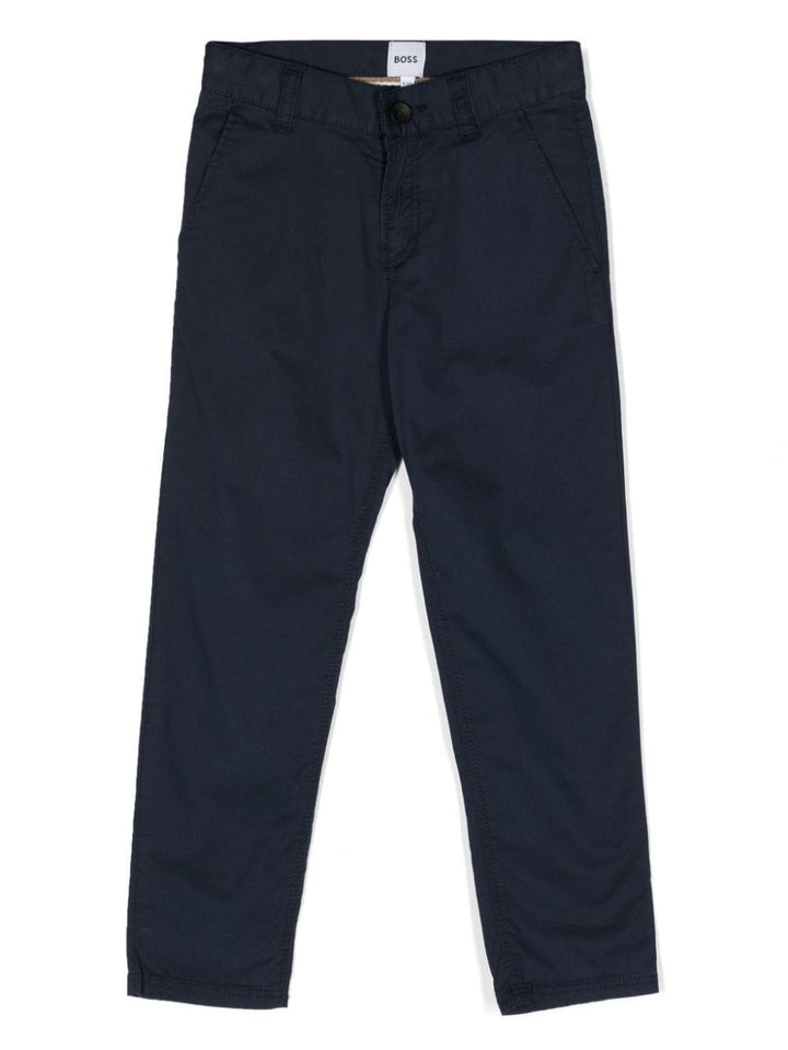 Pantaloni bambino blu navy