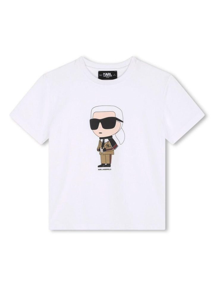 T-shirt bianca bambino