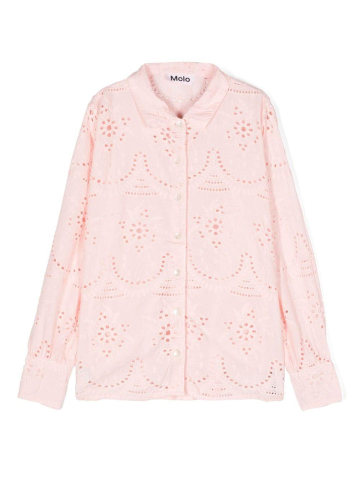Camicia rosa bambina