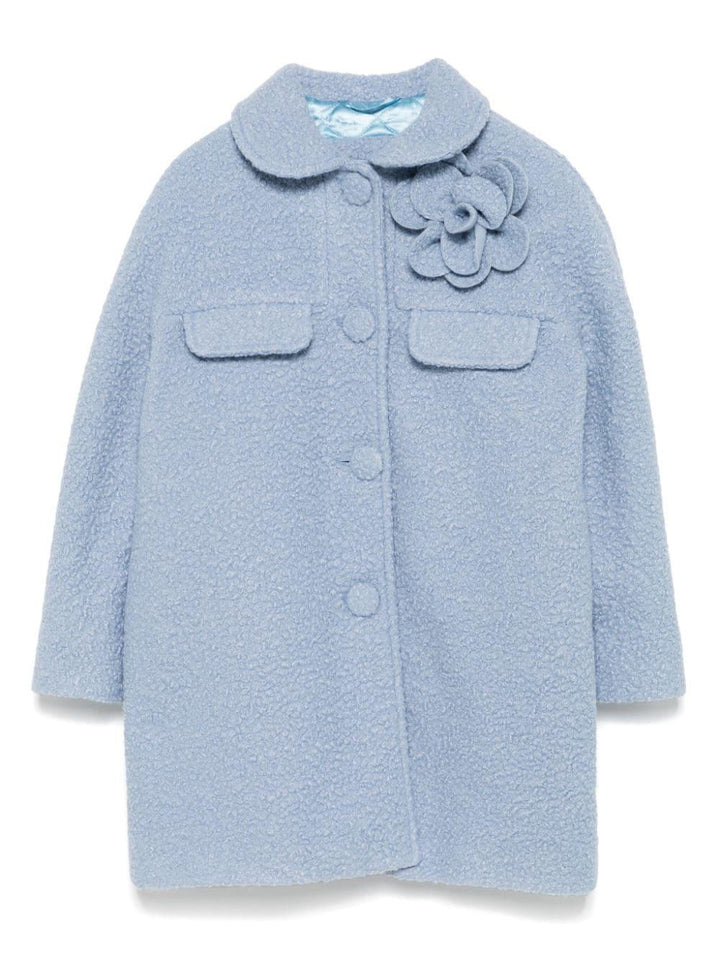 cappotto celeste bambina