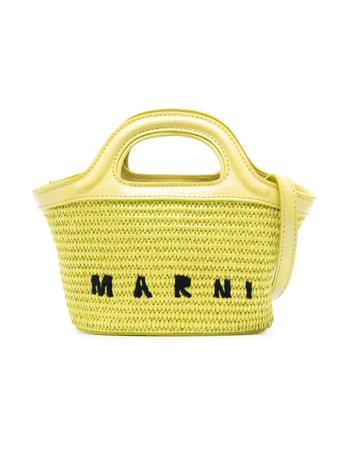 Borsa gialla bambina M00814P3860 00Y07 MARNI KIDS 