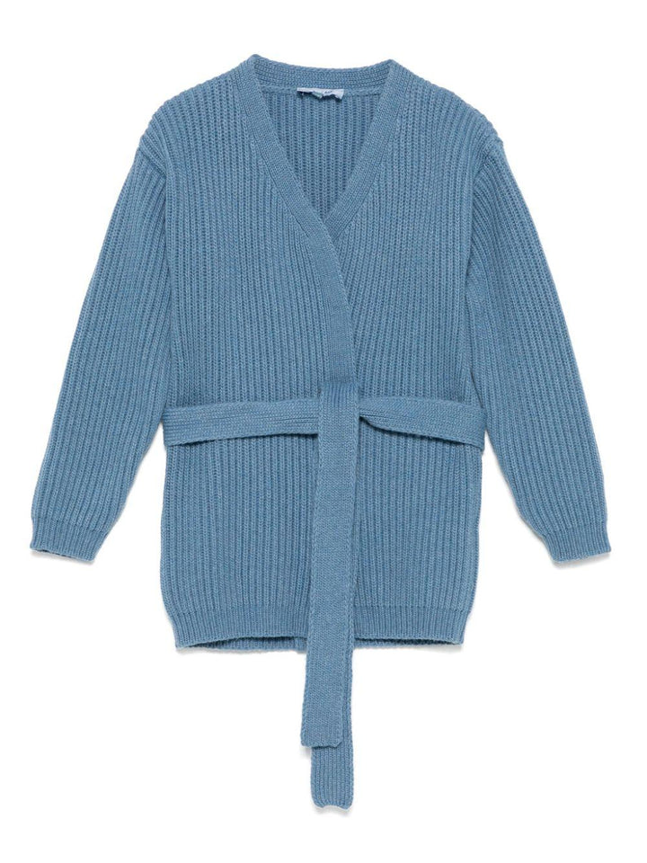 cardigan celeste bambina