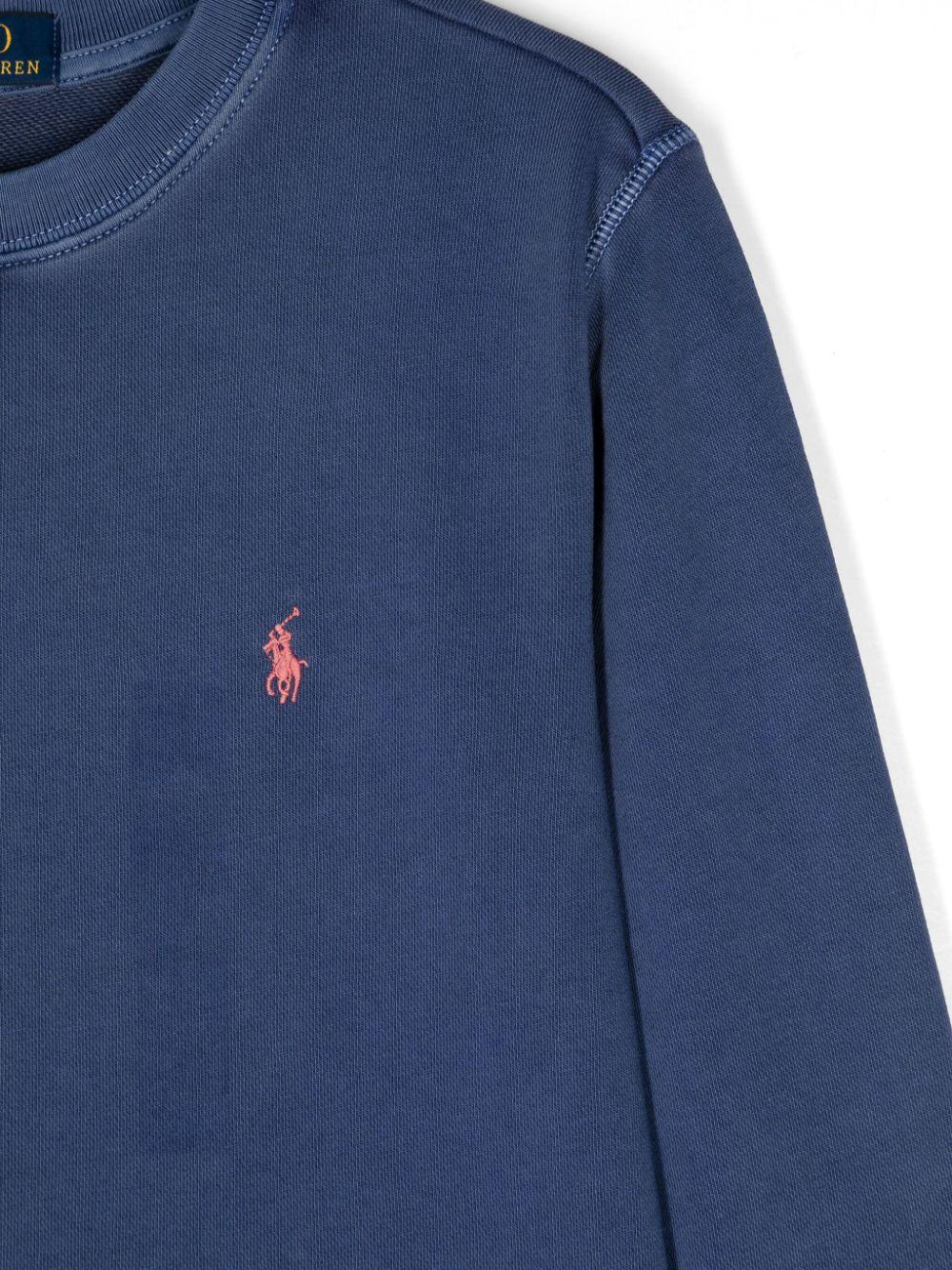 felpa blu navy bambino 322942099 003 RALPH LAUREN KIDS 