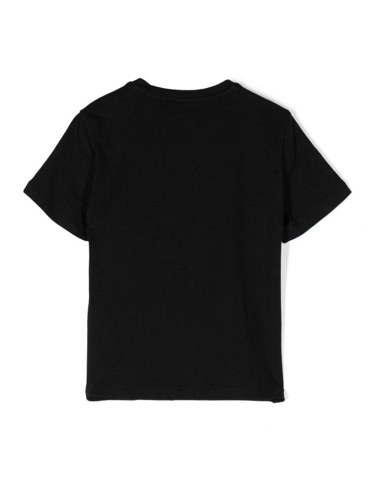 T-shirt nera bambina