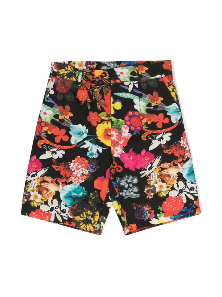 Shorts multicolore bambina