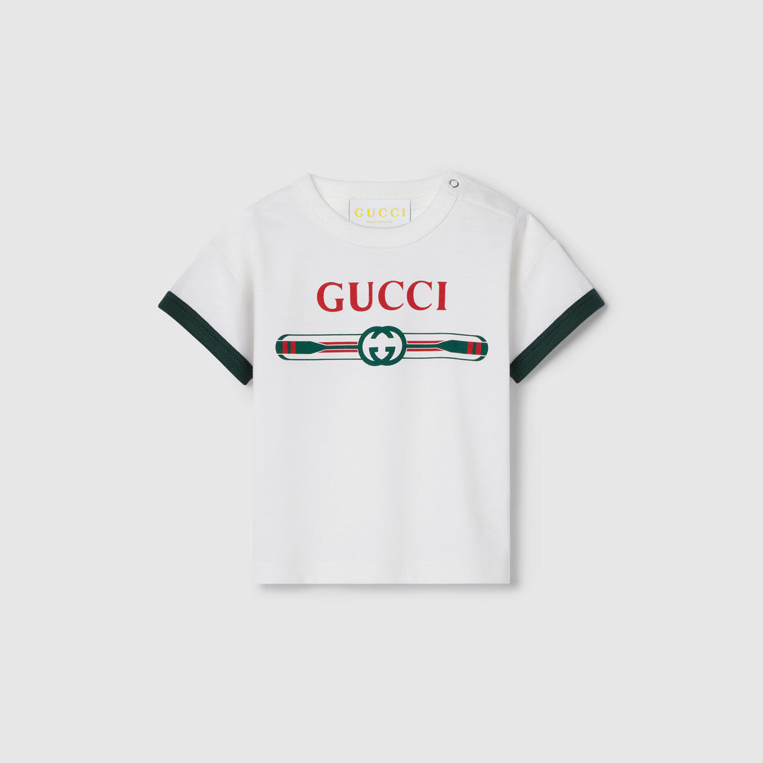 t-shirt bianca neonato
