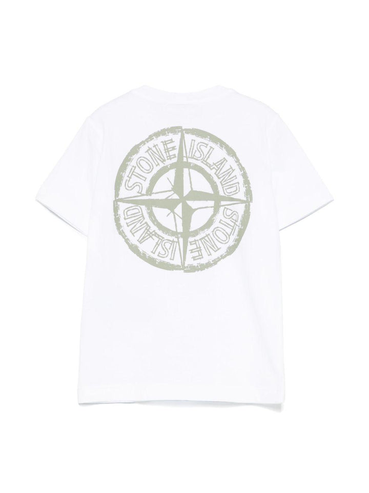 t-shirt bianca bambino