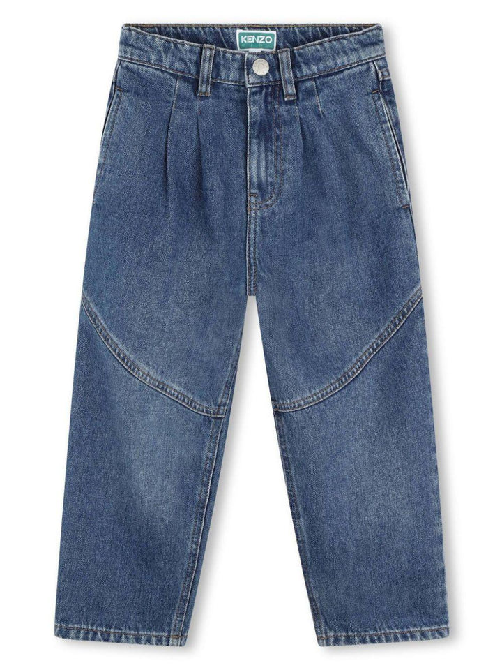 Jeans blu bambina