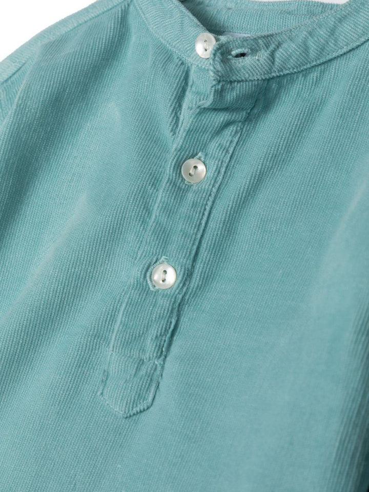 Camicia azzurra neonato unisex