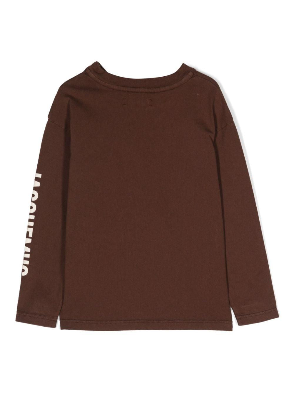 T-shirt marrone unisex