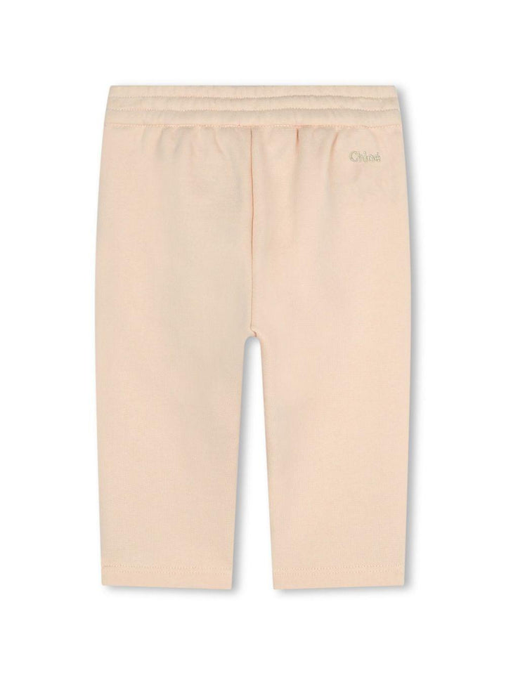 Leggins rosa neonata