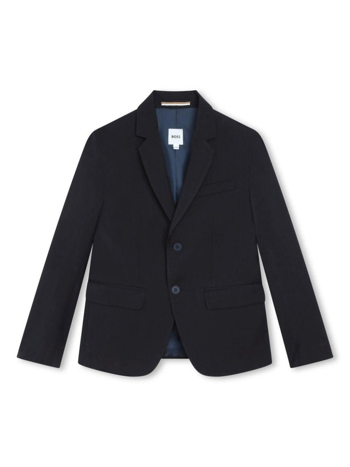 Blazer bambino blu notte