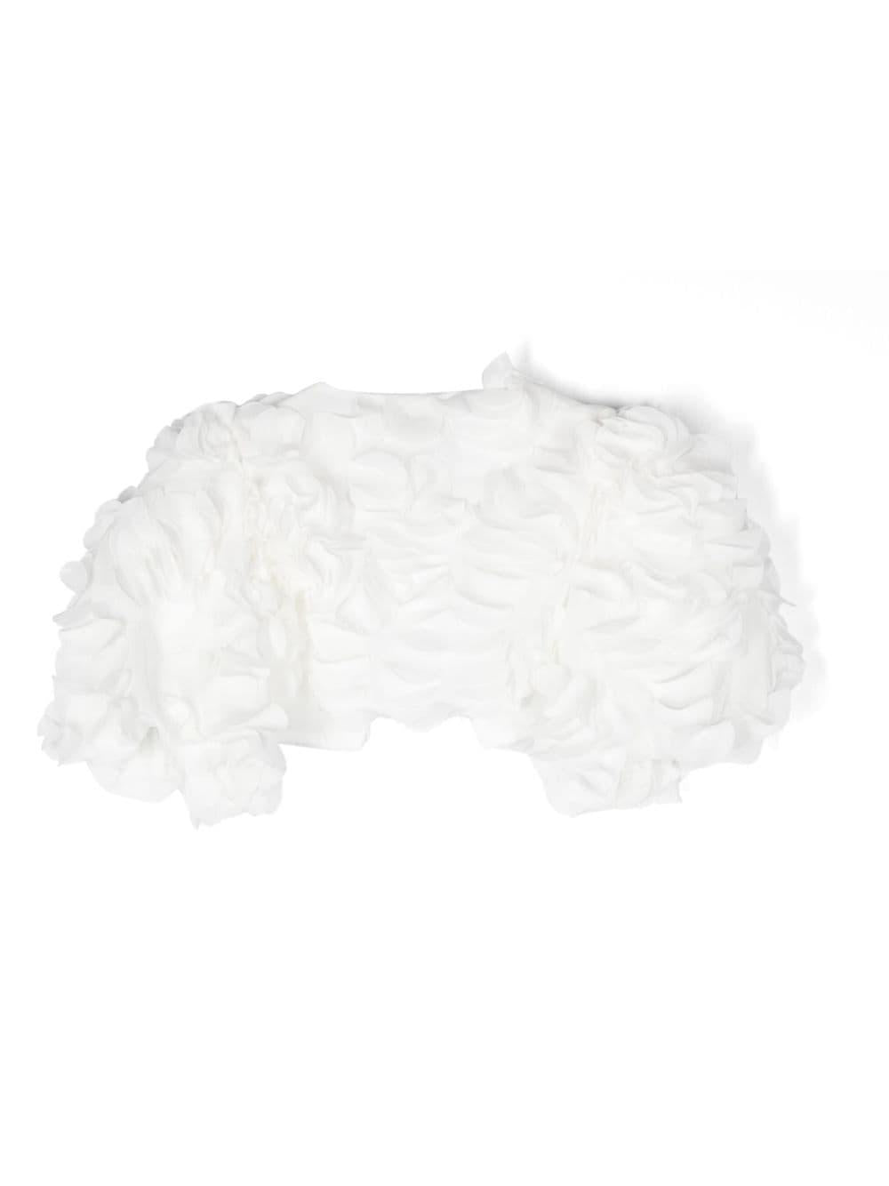 Blazer bianco neonata