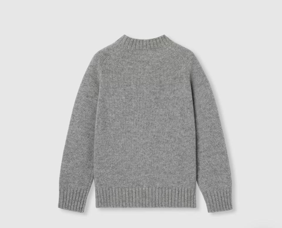 maglia grigia bambino 785287XKEW7 1104 GUCCI KIDS 