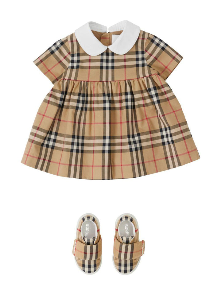 Abito beige neonata