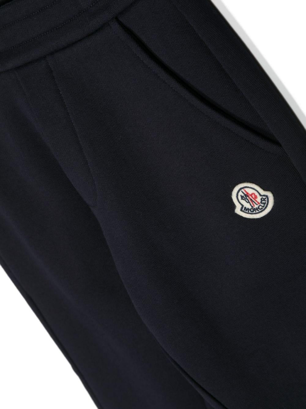 Pantaloni blu bambino 8H00006899PS 778 Moncler Kids 