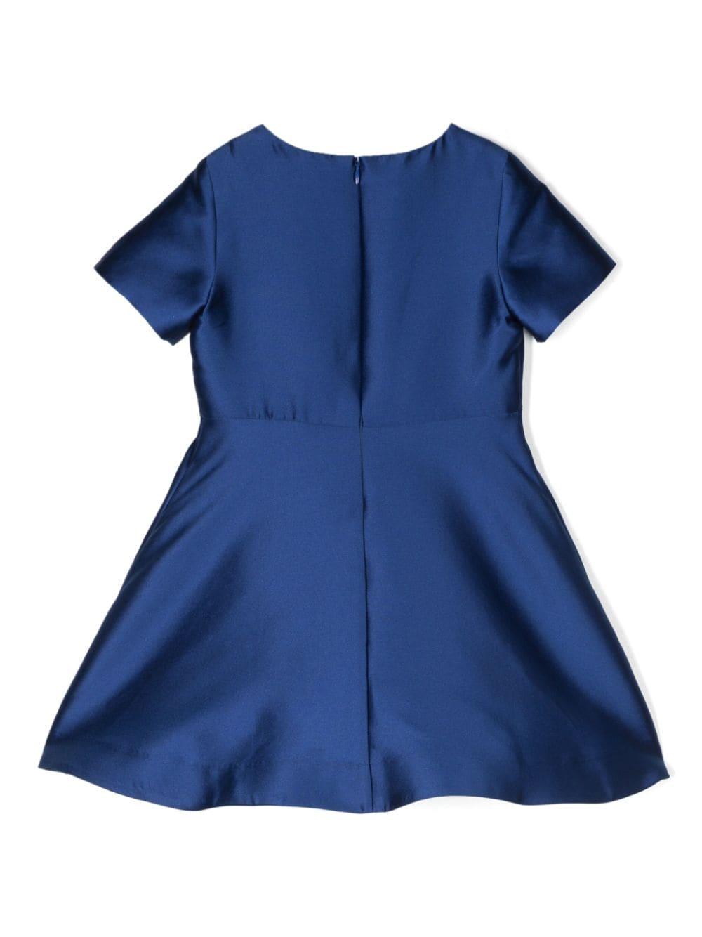 Abito blu bambina