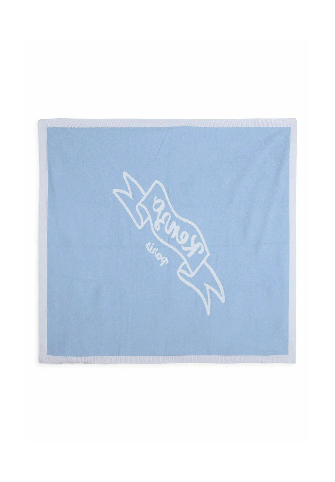 coperta celeste neonato K60594 771 KENZO KIDS 