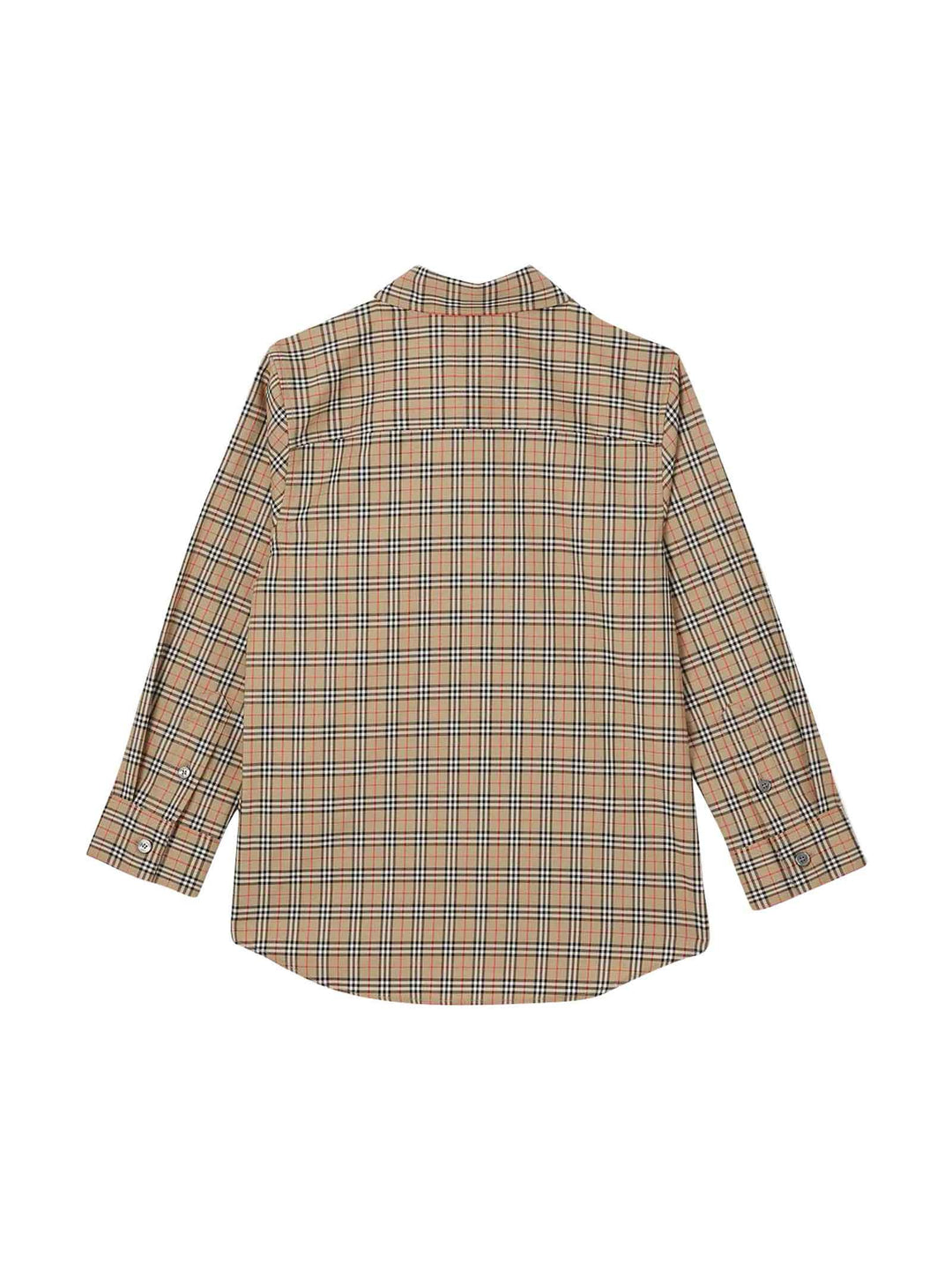 Camicia beige bambino