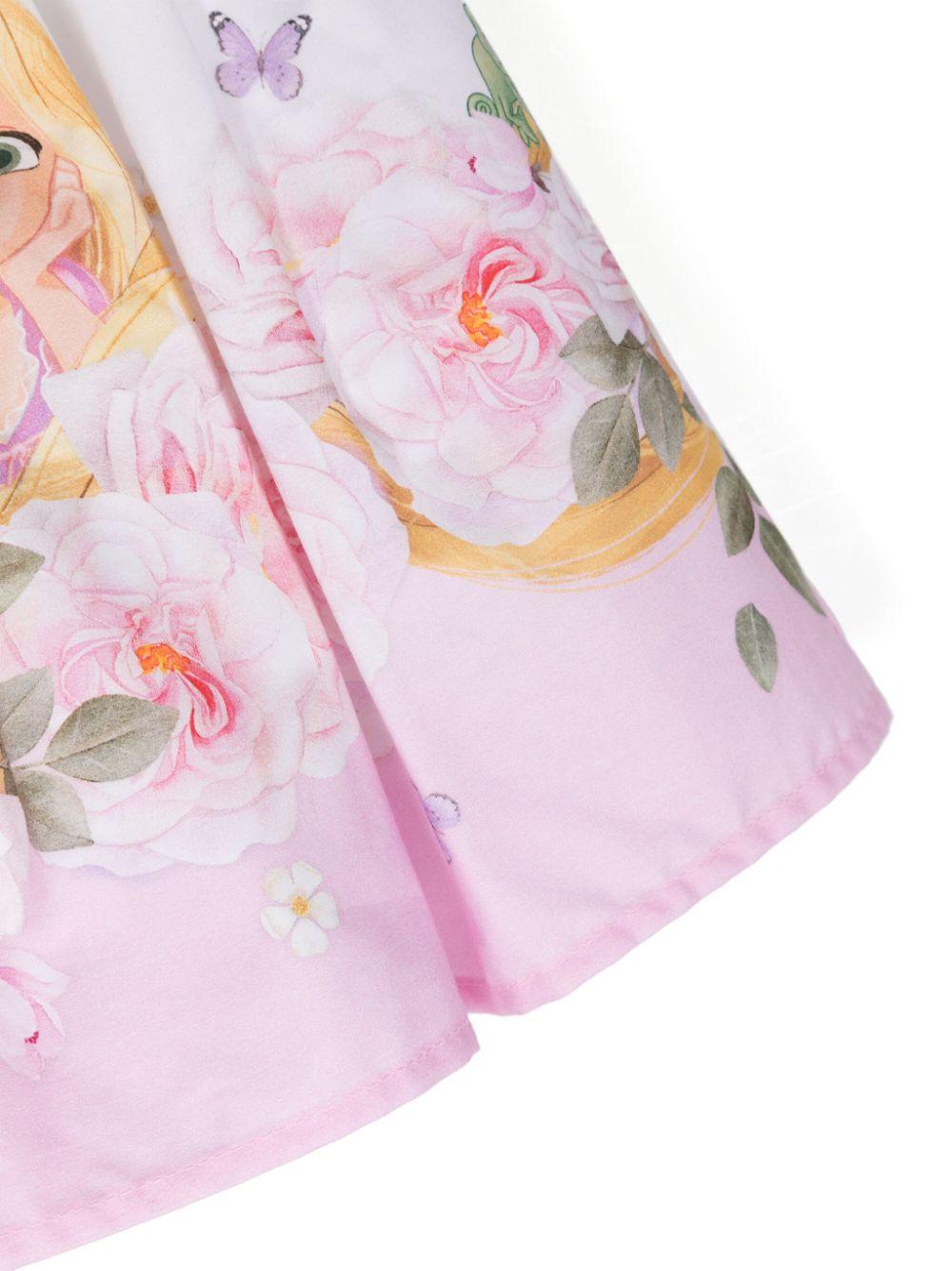 Gonna bianco/rosa bambina