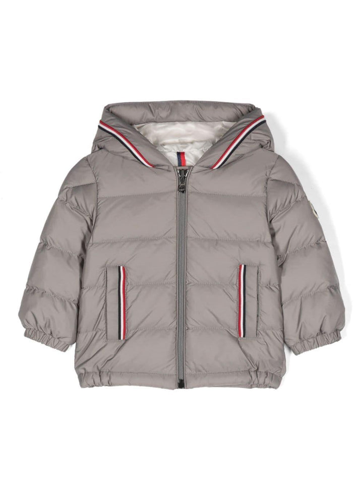 Piumino grigio neonato unisex